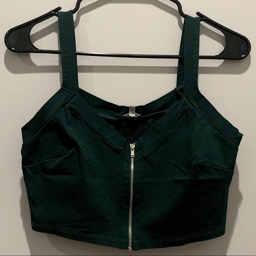 3 for $15- Green Crop Top